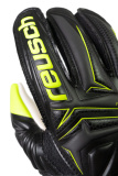 Reusch Attrakt Starter Solid Finger Support Junior 5672511 7752 black yellow 2